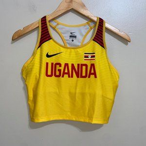 Nike Pro Elite Uganda Running Racing Top Bra Singlet 882279-XXX Womens M NEW